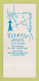 Matchbook Cover - Vesuvio Italian Restaurant Hensonville NY 30 Strk SAMPLE