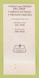 Matchbook Cover - Golden Bear Jack Nicklaus Golf Kings Island OH 30 Strk SAMPLE