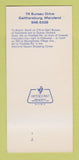 Matchbook Cover - Edelweiss Restaurant Gaithersburg MD 30 Strk SAMPLE