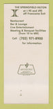 Matchbook Cover - West Indies Trading Company Springfield VA 30 Strk SAMPLE