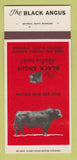 Matchbook Cover - Black Angus Restaurant Virginia Beach VA 30 Strk SAMPLE