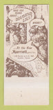 Matchbook Cover Diamond Lil's Restaurant Marriott Hotel Austin TX 30 Strk SAMPLE