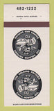 Matchbook Cover - Holding Pattern Restaurant Milwaukee WI 30 Strk SAMPLE