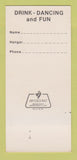 Matchbook Cover - Holding Pattern Restaurant Milwaukee WI 30 Strk SAMPLE