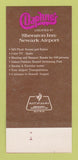 Matchbook Cover - Daphne's Sheraton Inn Newark NJ girlie 30 Strk SAMPLE