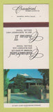 Matchbook Cover - Chateaubriand Restaurant Dallas TX 30 Strk SAMPLE