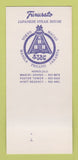 Matchbook Cover - Furusato Japanese Steak Honolulu  Hawaii 30 Strk SAMPLE