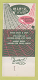 Matchbook Cover - Bookbinders Restaurant Philadelphia PA 30 Strk SAMPLE