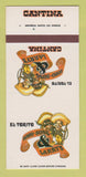 Matchbook Cover Who Song Larry's Cantina La Jolla Santa Clara CA 30 Strk SAMPLE