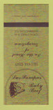 Matchbook Cover - Las Pampas Baby Beef Washington DC 30 Strk SAMPLE