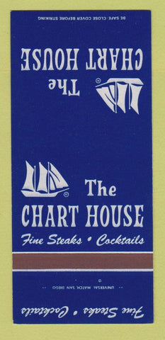Matchbook Cover - The Chart House 30 Strk SAMPLE