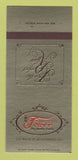 Matchbook Cover - Tower Steak House Mountainside NJ 30 Strk SAMPLE