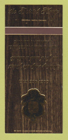 Matchbook Cover - The Bristol House Glenview IL 30 Strk SAMPLE