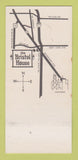 Matchbook Cover - The Bristol House Glenview IL 30 Strk SAMPLE