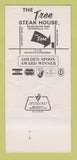 Matchbook Cover - Tree Steak House Jacksonville FL 30 Strk SAMPLE