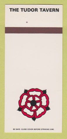 Matchbook Cover - Tudor Tavern Bloody Mary's Bar Norwalk CT 30 Strk SAMPLE