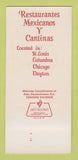 Matchbook Cover - Casa Gallardo Mexican St Louis Chicago Columbus 30 Strk SAMPLE