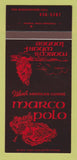 Matchbook Cover - Marco Polo Italian Restaurant St Paul? MN 30 Strk SAMPLE