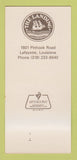 Matchbook Cover - The Landing Port Arthur TX 30 Strk SAMPLE