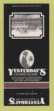 Matchbook Cover - Yesterday's Restaurant Fort Lauderdale FL 30 Strk SAMPLE