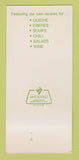 Matchbook Cover - Our Kitchen San Francisco CA 30 Strk SAMPLE
