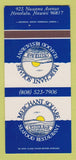 Matchbook Cover - Merchant Square Seafood Honolulu Hawaii 30 Strk SAMPLE