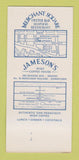 Matchbook Cover - Merchant Square Seafood Honolulu Hawaii 30 Strk SAMPLE