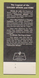 Matchbook Cover - Alfredo Italian Restaurant New York City 30 Strk SAMPLE