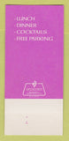 Matchbook Cover - Illusions Magic Restaurant Bryn Mawr PA 30 Strk SAMPLE