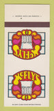 Matchbook Cover - McFly's Carmel Monterey Santa Barbara CA 30 Strk SAMPLE