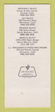 Matchbook Cover - McFly's Carmel Monterey Santa Barbara CA 30 Strk SAMPLE