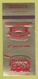 Matchbook Cover - Ristorante Bella Napoli Philadelphia PA 30 Strk SAMPLE