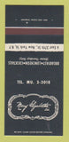 Matchbook Cover - Mary Elizabeth's Restaurant New York City 30 Strk SAMPLE