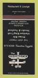 Matchbook Cover - The Barnstormer Restaurant Phoenix AZ 30 Strk SAMPLE