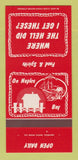 Matchbook Cover - The Dock Naples FL 30 Strk SAMPLE