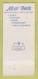 Matchbook Cover - After Dark Mentor OH 30 Strk SAMPLE
