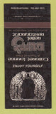 Matchbook Cover - Duff's Rebel Restaurant Winchester VA 30 Strk SAMPLE