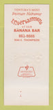 Matchbook Cover - Banana's Supper Pub Ventura CA 30 Strk SAMPLE