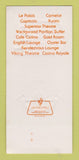Matchbook Cover - Resorts International Atlantic City NJ WORN 30 Strk SAMPLE