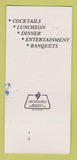 Matchbook Cover - LGT Vegas Restaurant Mission Hills CA WORN 30 Strk SAMPLE