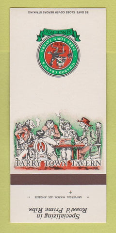Matchbook Cover - Ichabod Crane's Tarry Town Tavern Torrance CA 30 Strk SAMPLE
