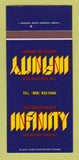 Matchbook Cover - Infinity Disco Sheraton Hotel Waikiki Hawaii 30 Strk SAMPLE