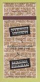 Matchbook Cover - Backstage Union Plaza Casino Las Vegas NV 30 Strk SAMPLE