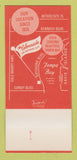 Matchbook Cover - Colonnade Restaurant Tampa FL 30 Strk SAMPLE