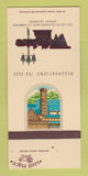 Matchbook Cover - Wellshire Inn Denver Colorado Leo's Place 30 Strk SAMPLE