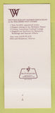Matchbook Cover - Wellshire Inn Denver Colorado Leo's Place 30 Strk SAMPLE