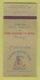 Matchbook Cover - Malvern Meeting House Restaurant Frazer PA 30 Strk SAMPLE