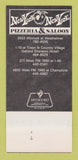 Matchbook Cover - New York New York Pizza Houston TX 30 Strk SAMPLE