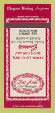 Matchbook Cover - Port Hotel Port Washington WI 30 Strk SAMPLE