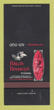 Matchbook Cover - Mitch Housey's Livonia MI girlie 30 Strk SAMPLE